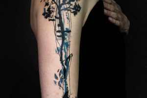 Lina Tattoo Tree Upper Arm