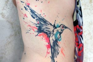 Lina Tattoo Bird Ribs