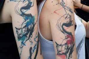 Lina Tattoo Foxes Matching Tattoos